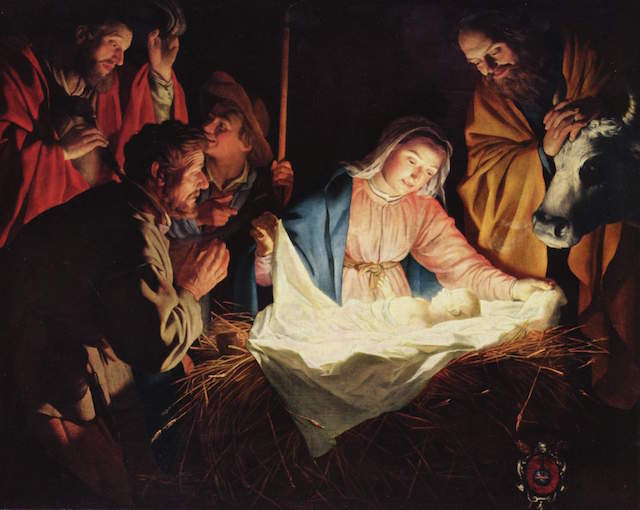 Song lyrics to ‘Christ Was Born on Christmas Day’, a traditional Christmas carol