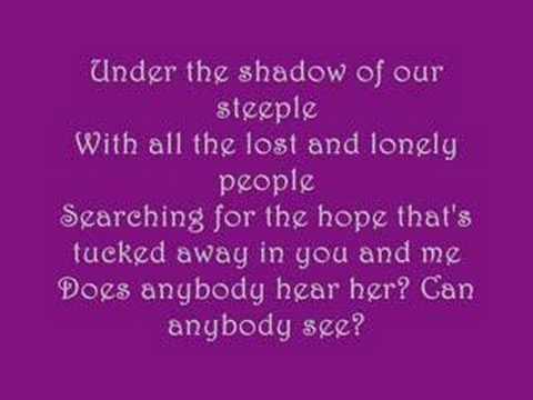 Lyrics for Does Anybody Hear Her by Casting Crowns