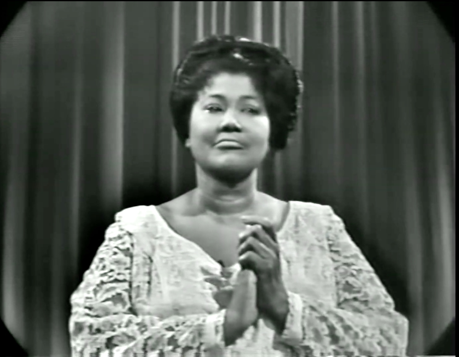 Hymn lyrics to "I Asked the Lord", as performed by Mahalia Jackson on The Red Skelton Hour - possibly derived from the John Newton hymn