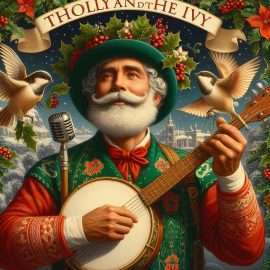 Song lyrics to "The Holly and the Ivy" is a traditional British folk Christmas carol. The song can be traced only as far as the early nineteenth century, but the lyrics reflect an association between holly and Christmas dating at least as far as medieval times.