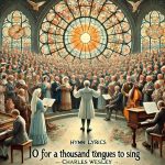 Hymn lyrics to O for a Thousand Tongues to Sing written by Charles Wesley